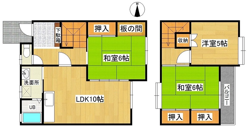 コーポ南吉成Ａ 間取り