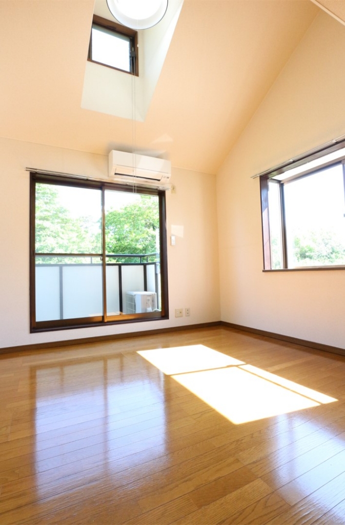 コーポ星 南向き角部屋天窓付で陽当り良好♪