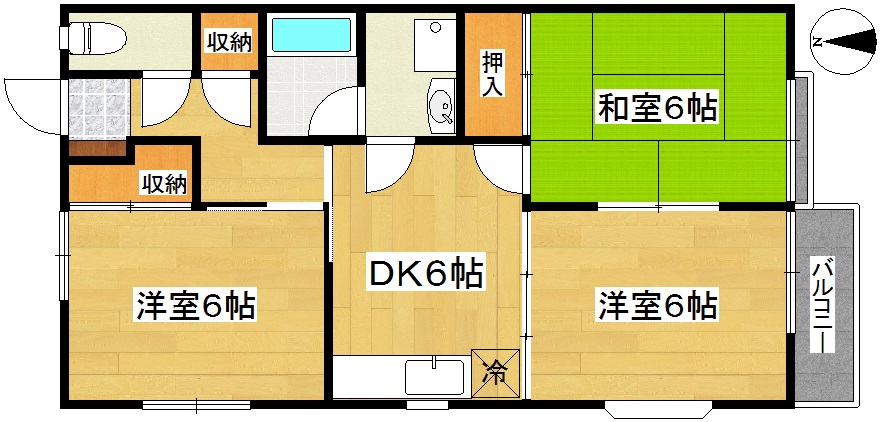 グランドールⅠ 間取り