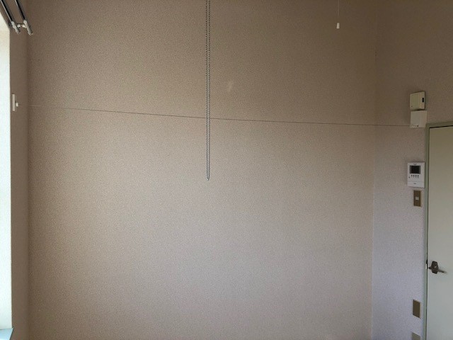 コーポ向山 室内物干し