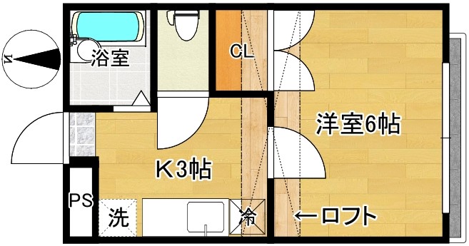 レジデンス柏木 間取り
