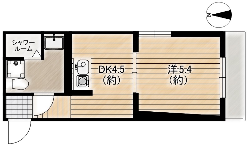 ROOMS（防音ルーム） 間取り