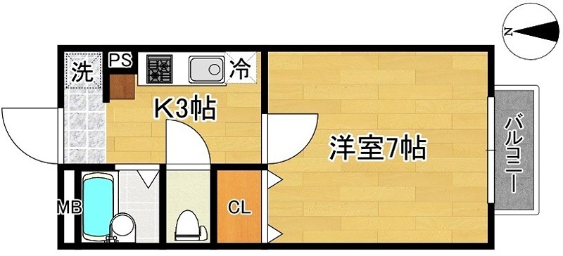 レジデンス川平 間取り