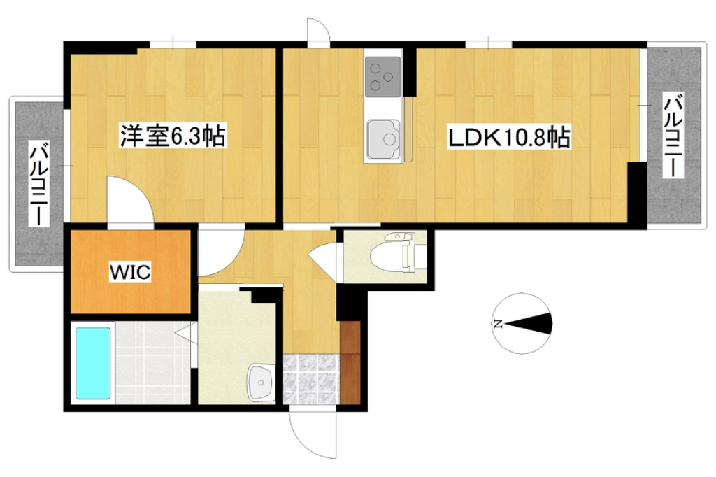 エクセレント・スクエアⅡ 間取り