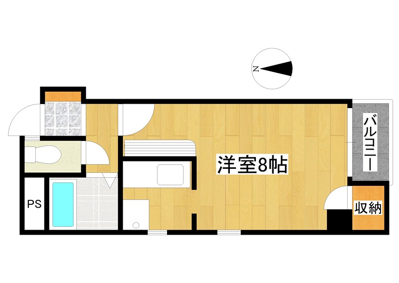 コーポミギワ 間取り