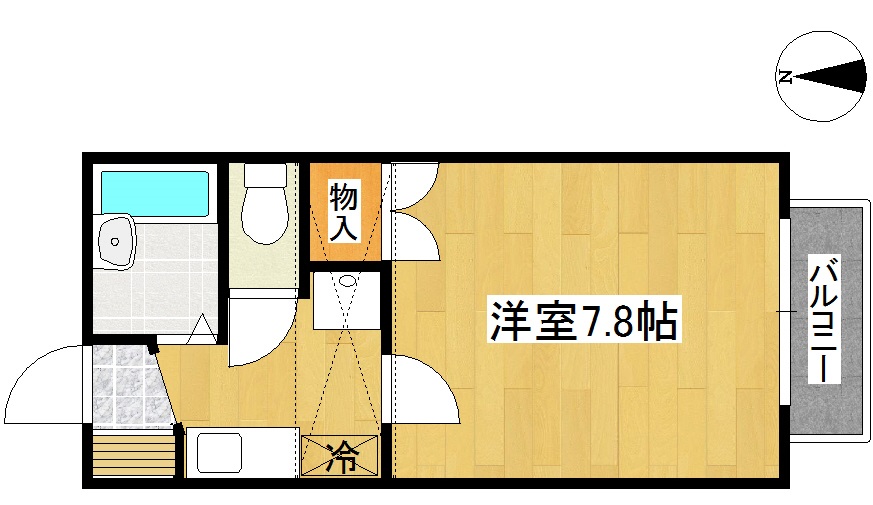 メゾン長命ヶ丘 間取り