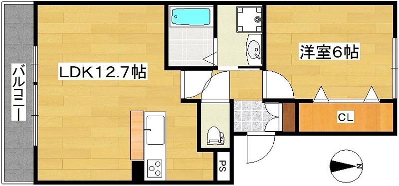 Ｓａｌａ城ノ内 間取り