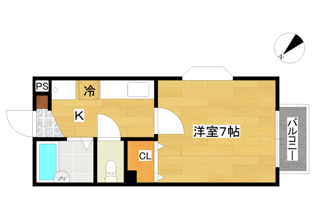 宮城県仙台市青葉区米ケ袋２丁目 間取り