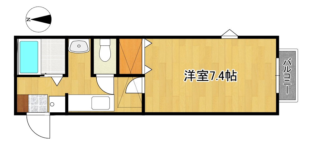 サンプラザファムリⅡ 間取り