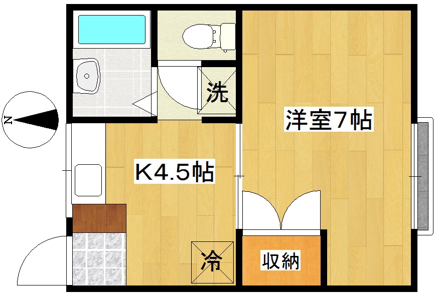イーストパーツリッチ 間取り