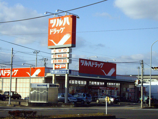 サンプラザ白萩 ツルハドラッグ大和町店（ドラッグストア）