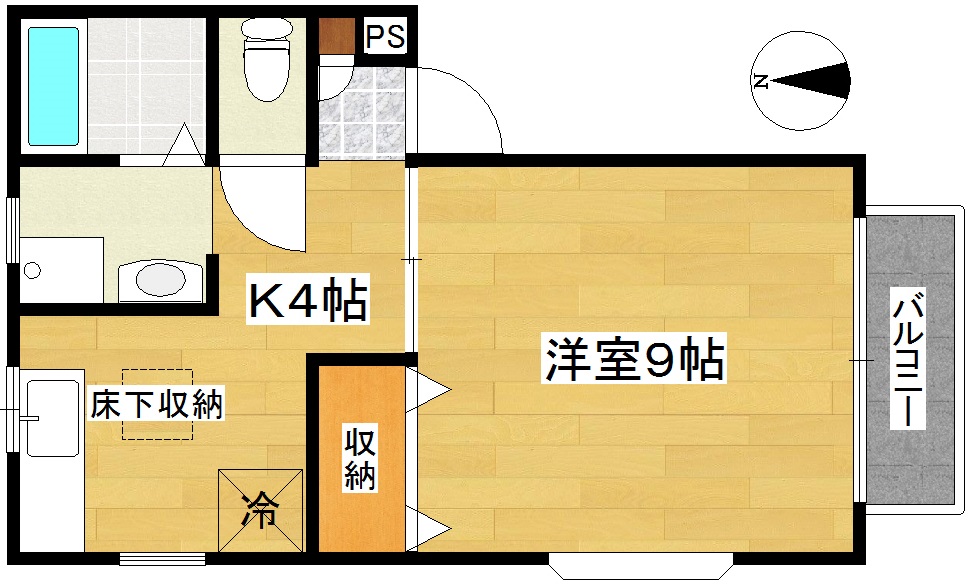 STAYFUL SOUTH15 間取り