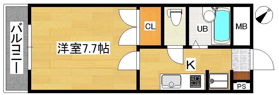 サンメゾン土樋 間取り