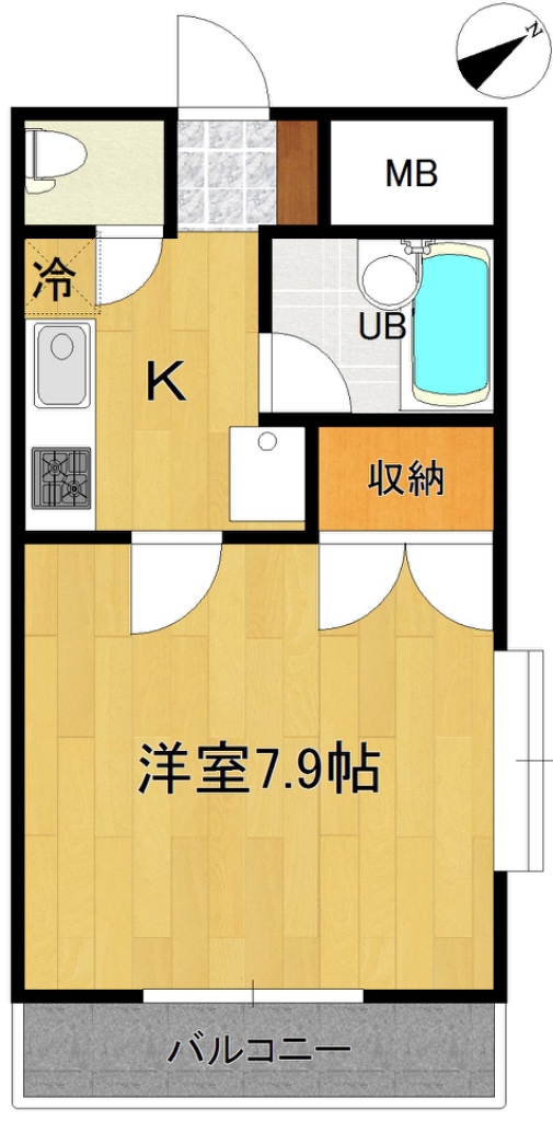 サンメゾン土樋 間取り