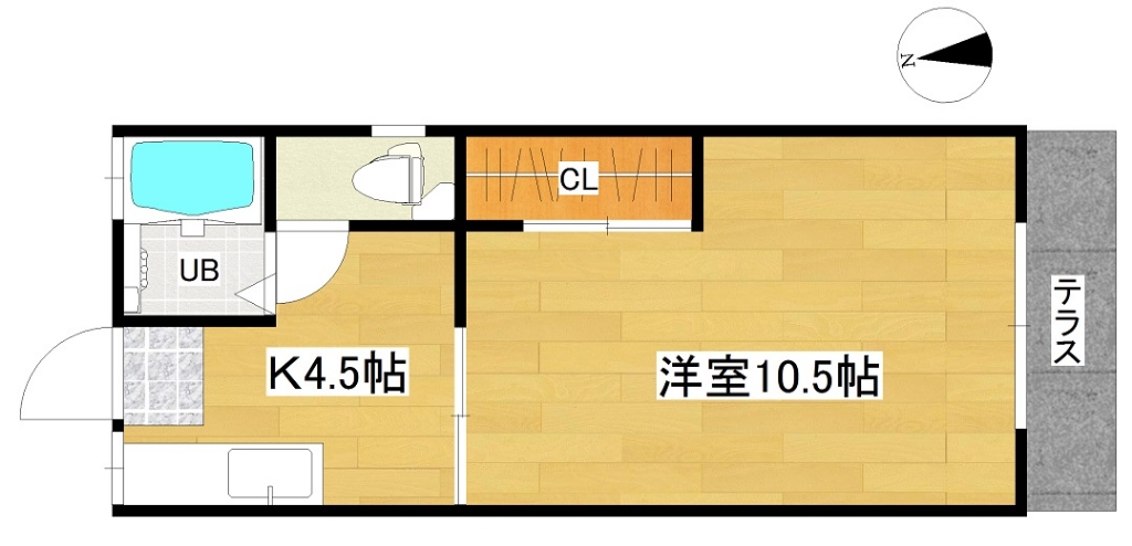 コーポ佐藤（南光台南） 間取り