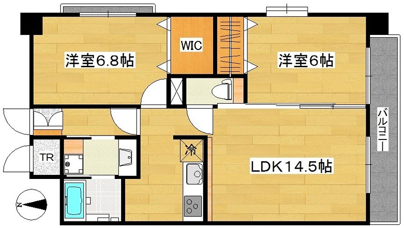 サングーテス志波町 間取り
