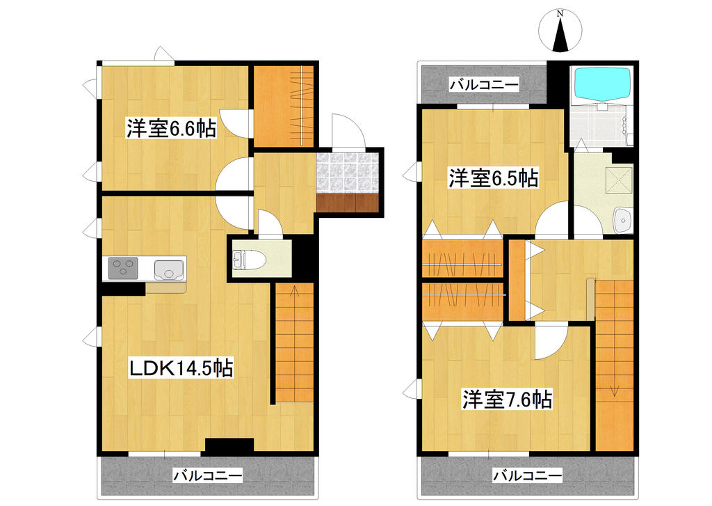Via Sole長町南 間取り