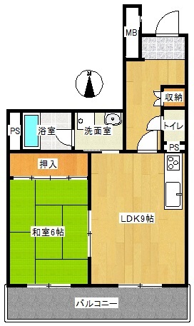 イーストアベニュー 間取り