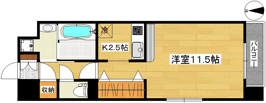 サングーテス志波町 間取り