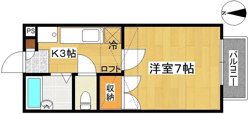 ステーブルサトー 間取り