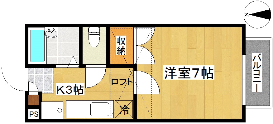 ステーブルサトー 間取り