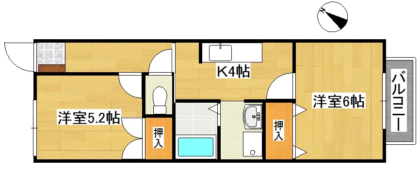 EXCELハイツ 間取り