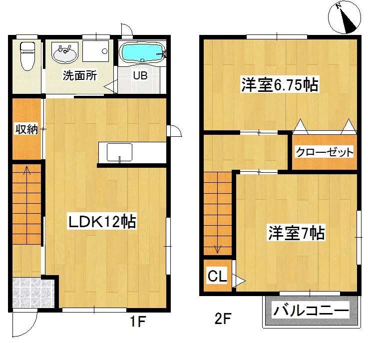 RetreatOⅡA（リトリートオーツーエー） 間取り
