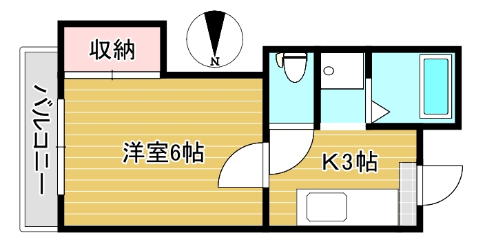 A1長町Ⅱ 間取り