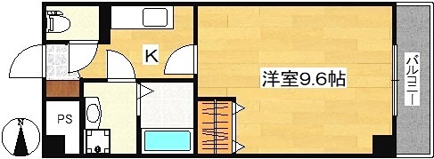ジュネスシャトーＢ 間取り