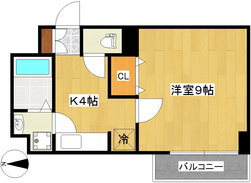 ジュネスシャトーＢ 間取り