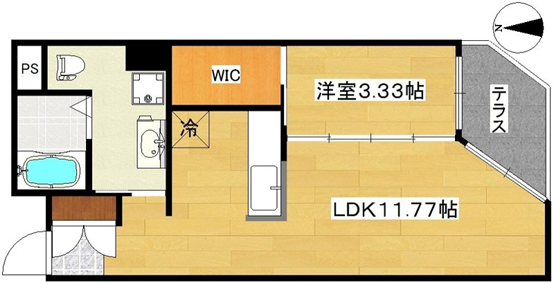 AURA六丁の目 間取り